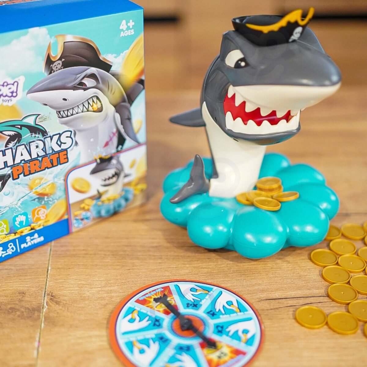 Stalo žaidimas miklumui su įsiutusiu rykliu – Paveikslėlis 7