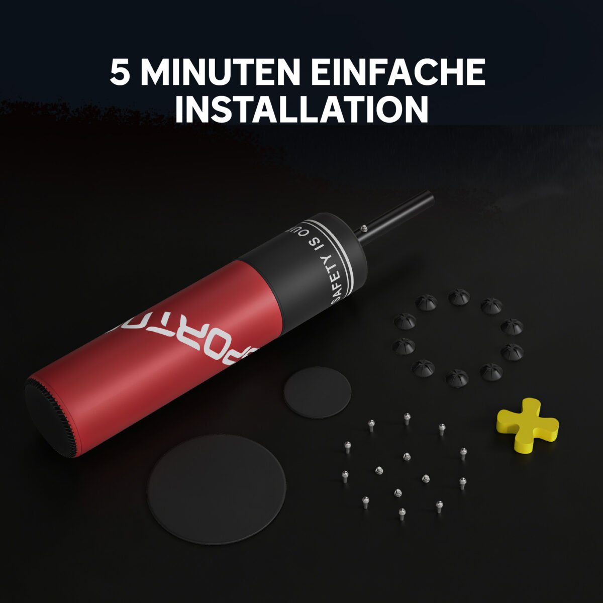 Stovimas bokso maišas 135 cm su amortizacija – Paveikslėlis 4