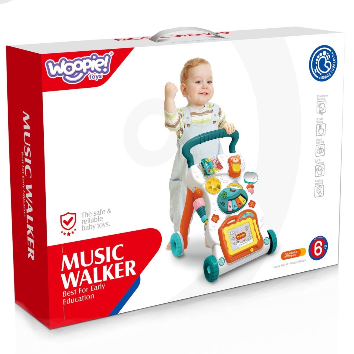 Stumdukas-vaikštynė su muzikine edukacine panele ir piešimo lenta – Paveikslėlis 7