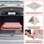 Sulankstoma ir vandeniui atspari šuns būda (Rožinė) – Paveikslėlis 3