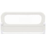 Sulankstoma kūdikių lovos apsauga su nuimamu užvalkalu (Balta)