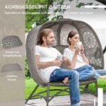 Sodo terasos fotelis, sulankstomas, su didele sėdynės pagalve