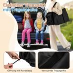 Sulankstomas mini batutas vaikams su LED apšvietimu (Tamsiai mėlyna) – Paveikslėlis 3