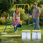 Sulankstomas sūpynių rėmas vaikams (9 mėn. - 8 metų) – Paveikslėlis 6