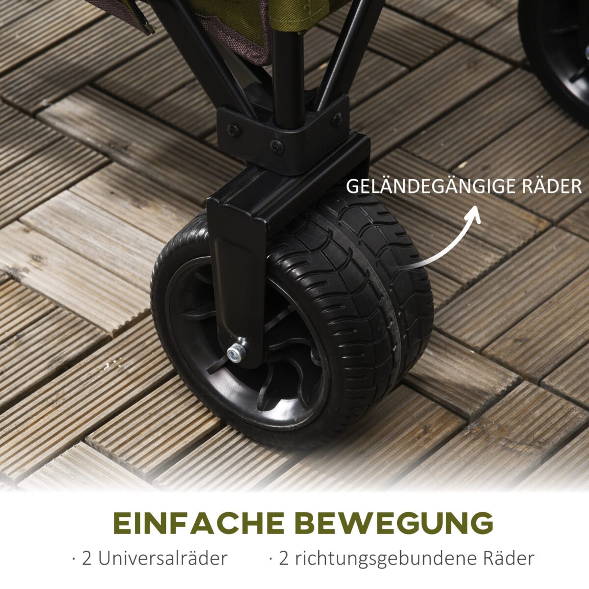 Sulankstomas transporto vežimėlis iki 120 kg – Paveikslėlis 6