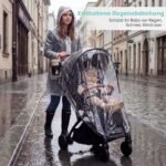 Sulankstomas vaikiškas vežimėlis su reguliuojama nugarėle ir pakoju (Pilka) – Paveikslėlis 3