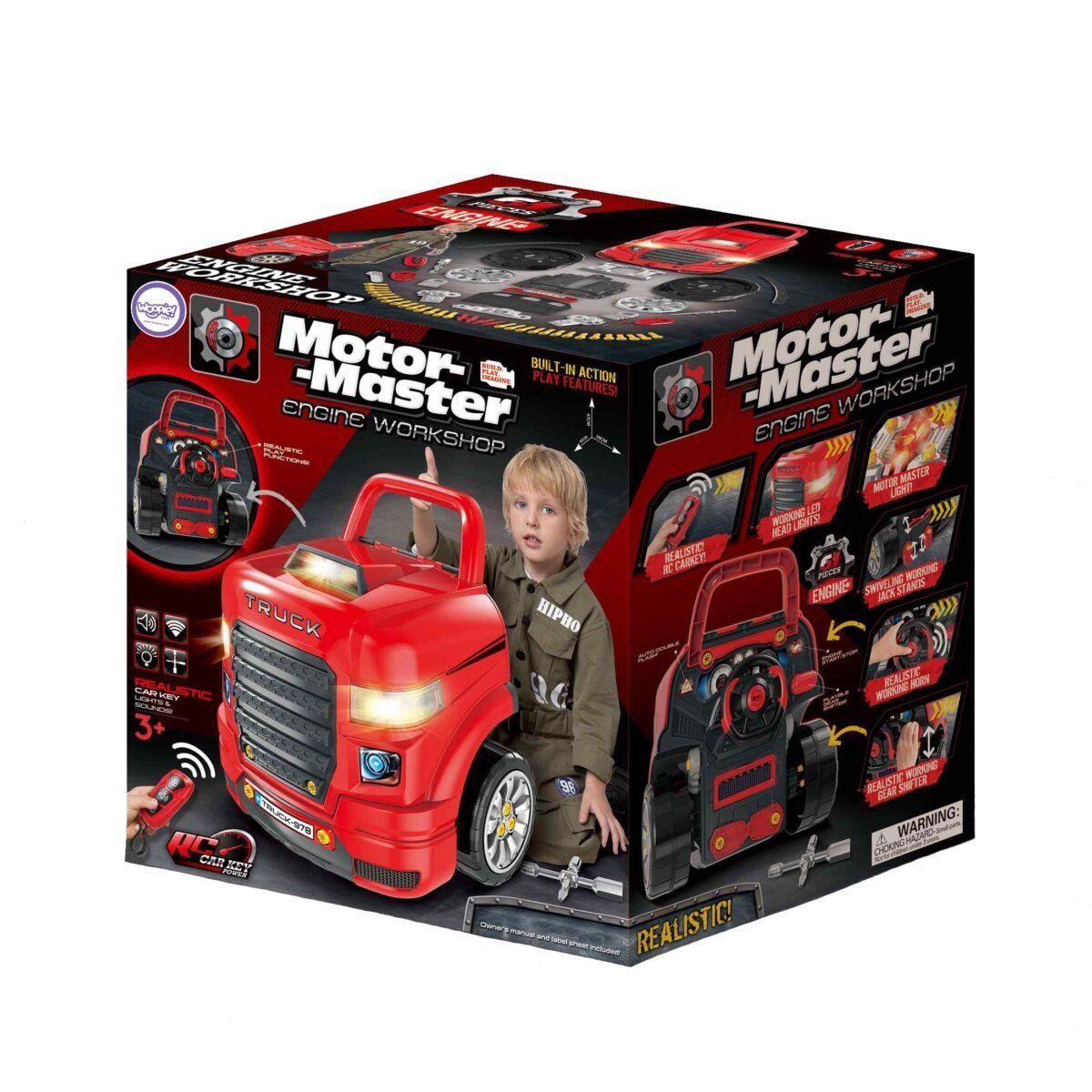 Sunkvežimio modelio mechaniko rinkinys su įrankiais, 61 vnt. – Paveikslėlis 10