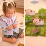 Šviečiantys magnetiniai 3D konstravimo blokeliai gyvūnų pasauliui, 124 dalių