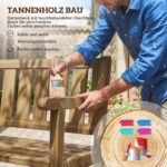 Tvirtas 3 vietų sodo suoliukas atsparus oro sąlygoms – Paveikslėlis 5