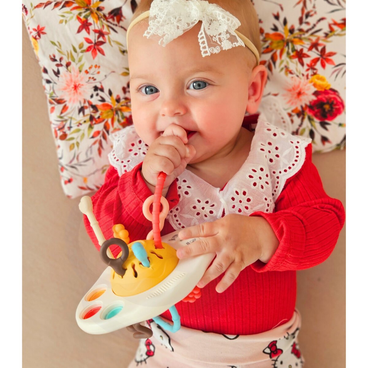 UFO formos sensorinis Montessori kramtukas-tempukas – Paveikslėlis 3