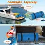 Universalus plaukiojantis kilimėlis vandens pramogoms (Mėlyna) – Paveikslėlis 4