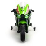 Vaikiškas Kawasaki Ninja motociklas su pagalbiniais ratukais 12V – Paveikslėlis 3