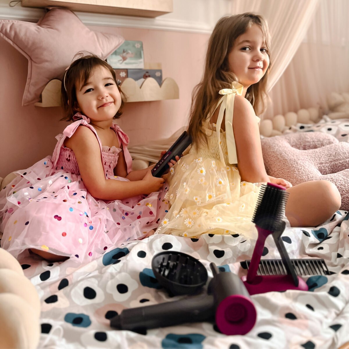 Vaikiškas kirpėjo rinkinys su džiovintuvu ir tiesintuvu – Paveikslėlis 2