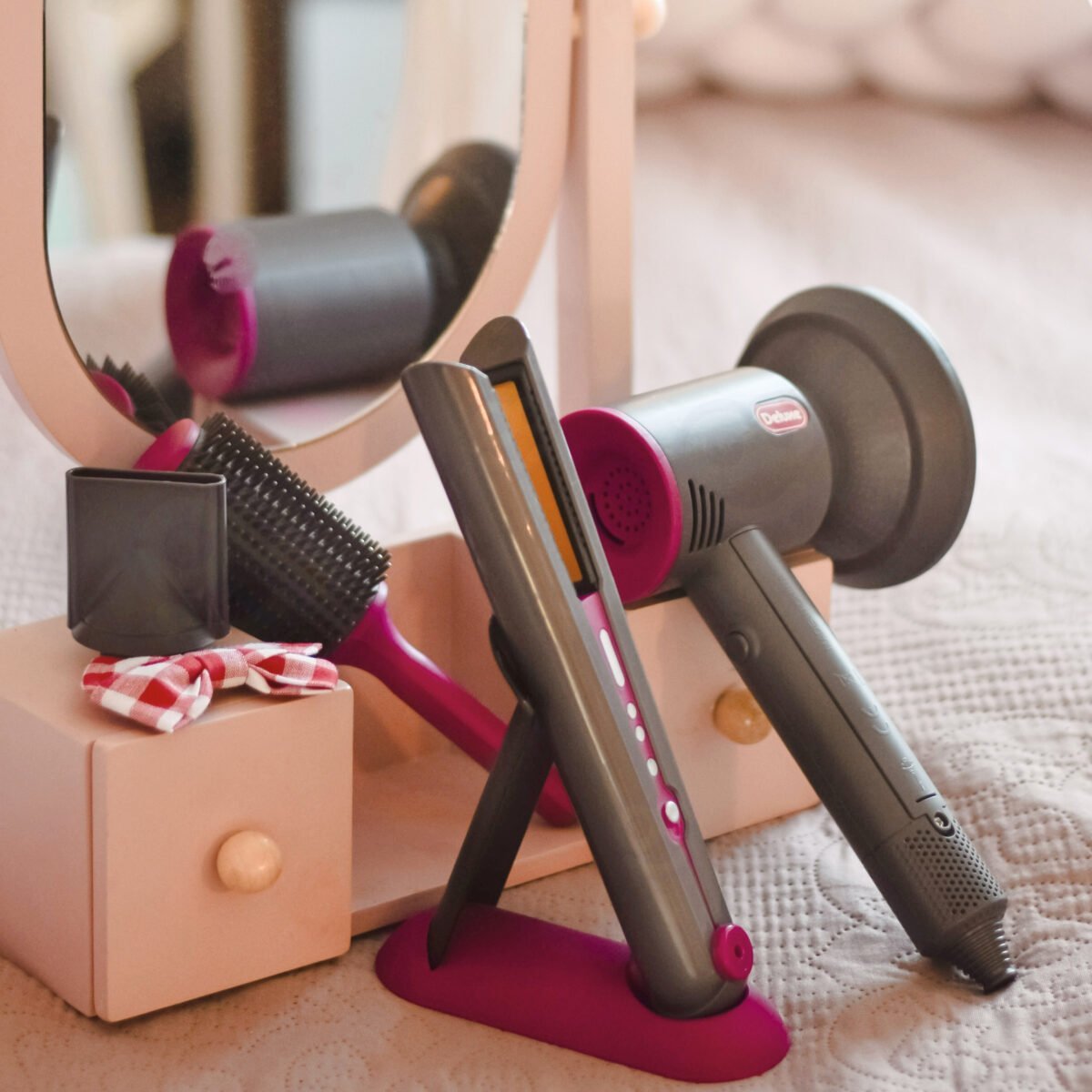 Vaikiškas kirpėjo rinkinys su džiovintuvu ir tiesintuvu – Paveikslėlis 3