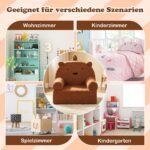 Vaikiškas sofa-fotelis Meškutis (Ruda)