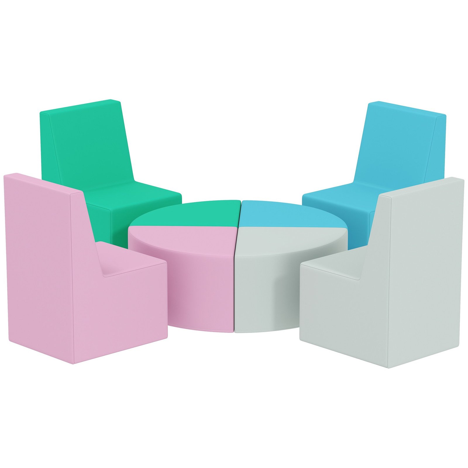 Vaikų 8 dalių putplasčio laipiojimo kaladėlės