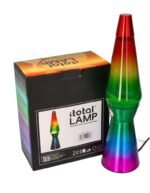 Vaivorykštinė dekoratyvinė lavos lempa – Paveikslėlis 3