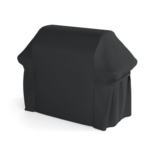 Vandeniui atsparus ir patvarus lauko griliaus apsauginis uždangalas (Juoda)