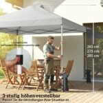 Vandeniui atsparus išskleidžiamas paviljonas 3x3 m su 3 nuimamomis sienomis – Paveikslėlis 7