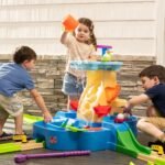 Vandens žaidimų staliukas su mini golfo trasa – Paveikslėlis 2