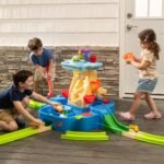 Vandens žaidimų staliukas su mini golfo trasa – Paveikslėlis 4