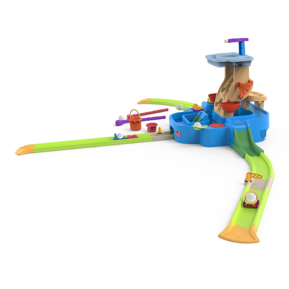 Vandens žaidimų staliukas su mini golfo trasa – Paveikslėlis 9