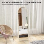 Veidrodis visam ūgiui, pastatomas, tvirtinamas prie sienos, 50 x 160 cm, lankinio rėmo – Paveikslėlis 5