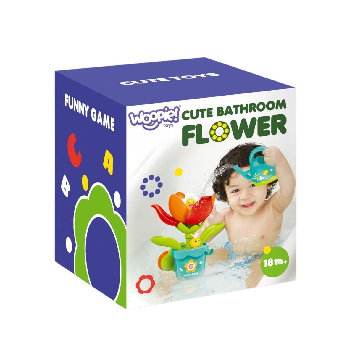 Vonios žaislas žydinti gėlė su laistytuvu – Paveikslėlis 7