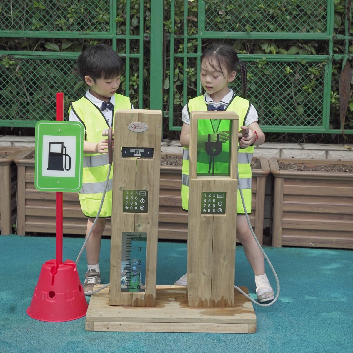 Žaislinė degalinė ir įkrovimo stotelė – Paveikslėlis 3