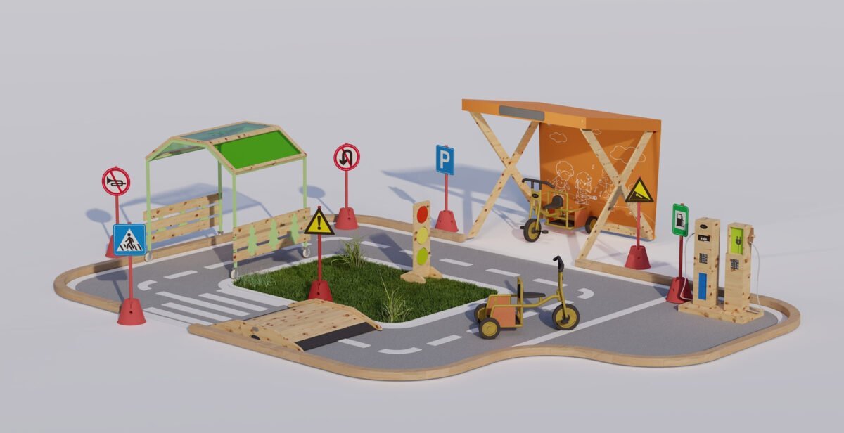 Žaislinė degalinė ir įkrovimo stotelė – Paveikslėlis 4