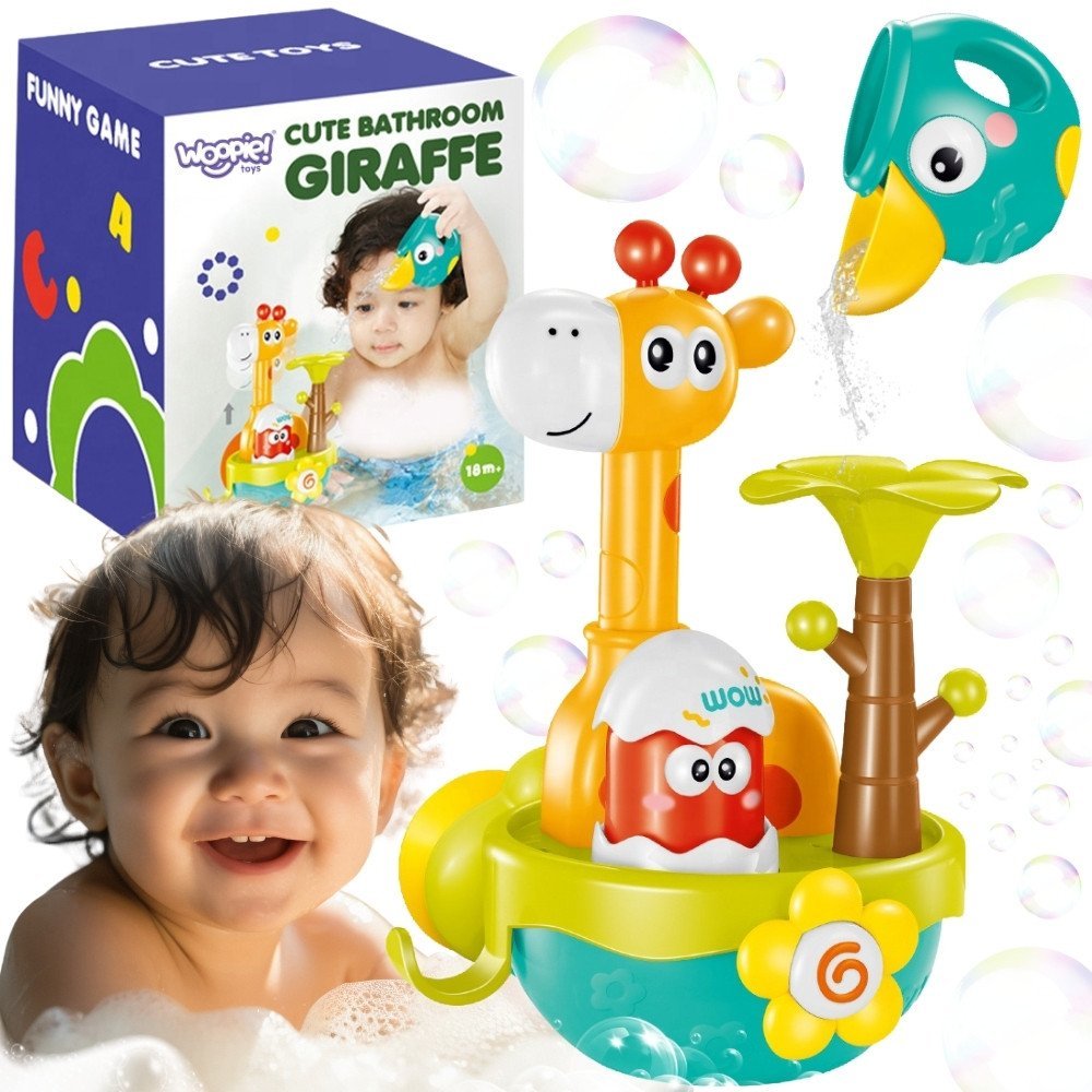 Žirafa maudynėms su krioklio efektu