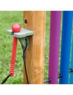 Muzikinė lauko lenta su vaivorykštiniais strypais – Paveikslėlis 3