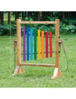 Muzikinė lauko lenta su vaivorykštiniais strypais – Paveikslėlis 5