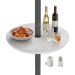 Reguliuojamo aukščio universalus staliukas skėčiui (Balta)