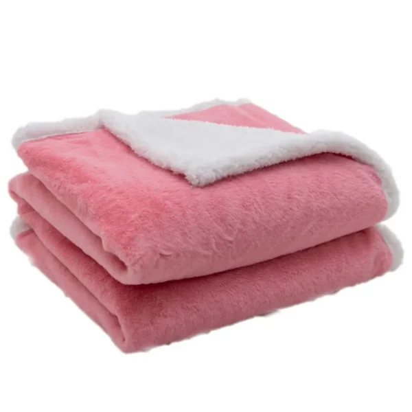 Šildoma antklodė su 9 šilumos lygiais ir laikmačiu (Rožinė)