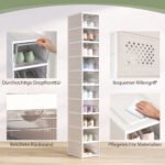 10 pakopų sulankstoma batų lentyna – Paveikslėlis 5