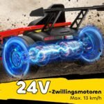 24V Elektrinis drifto kartingas – Paveikslėlis 5