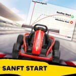 24V Elektrinis drifto kartingas – Paveikslėlis 6