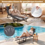 3 viename sodo gultas su reguliuojama atlošo padėtimi ir galvos atrama (Pilka) – Paveikslėlis 3