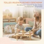 4 viename mušamųjų instrumentų rinkinys vaikams su tikroviškais garsais – Paveikslėlis 8