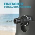 40 l saulės dušas su reguliuojama temperatūra ir įvairiais purškimo režimais – Paveikslėlis 7