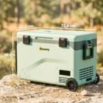 Kompresorinis automobilinis šaldytuvas iki -20°C su ratukais 42,5 L – Paveikslėlis 3