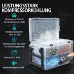 Kompresorinis automobilinis šaldytuvas iki -20°C su ratukais 42,5 L – Paveikslėlis 4