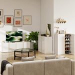 6 lygių batų spintelė su švelniu uždarymu ir be rankenų – Paveikslėlis 9