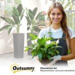 60 cm aukščio sukraunamų augalų vazonų rinkinys (2 vnt.) – Paveikslėlis 9