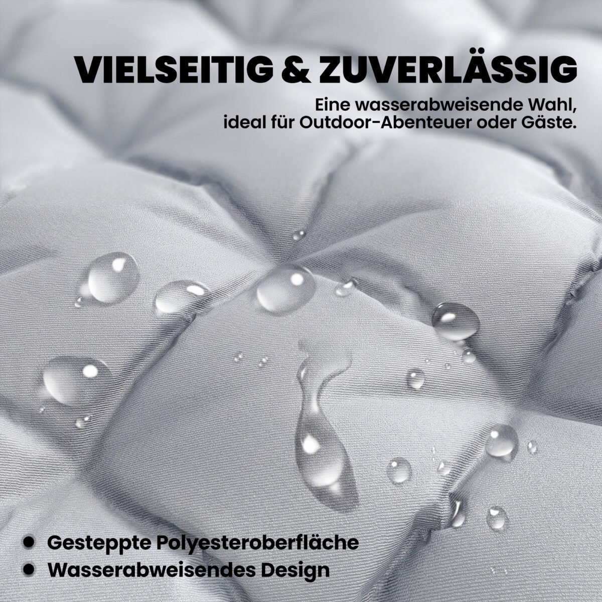 8 cm storio sulankstomas kempingo čiužinys su tvirtinimo dirželiais – Paveikslėlis 7