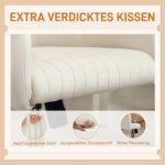 Aksominė biuro kėdė su reguliuojamu aukščiu ir supimo funkcija – Paveikslėlis 4