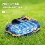 Akumuliatorinės gyvatvorių žirklės su 100 W varikliu ir 51 cm ašmenimis – Paveikslėlis 5