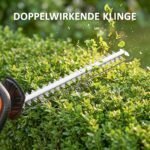 Akumuliatorinės gyvatvorių žirklės su 100 W varikliu ir 51 cm ašmenimis – Paveikslėlis 6