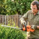 Akumuliatorinės gyvatvorių žirklės su 100 W varikliu ir 51 cm ašmenimis – Paveikslėlis 9